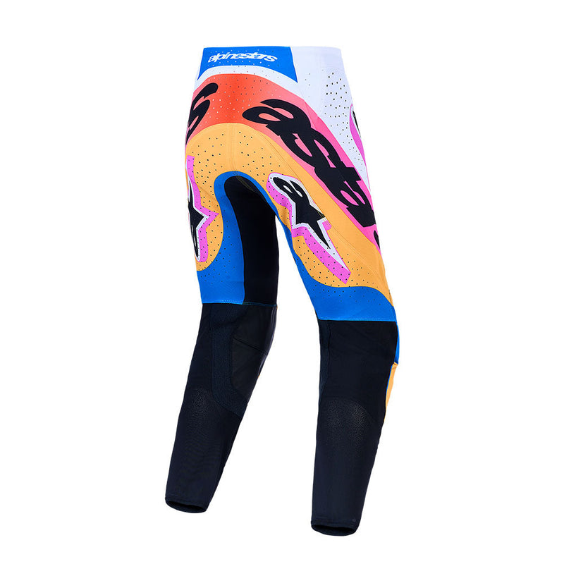 Load image into Gallery viewer, Alpinestars Supertech Dyna Pants White/Blithe Blue/Black/Purple
