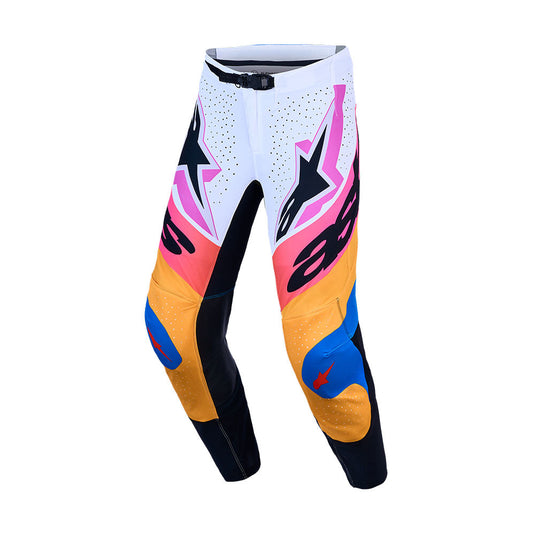 Alpinestars Supertech Dyna Pants White/Blithe Blue/Black/Purple