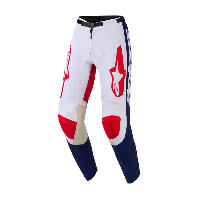 Load image into Gallery viewer, Alpinestars Racer Riway Pants White/Blue/Red
