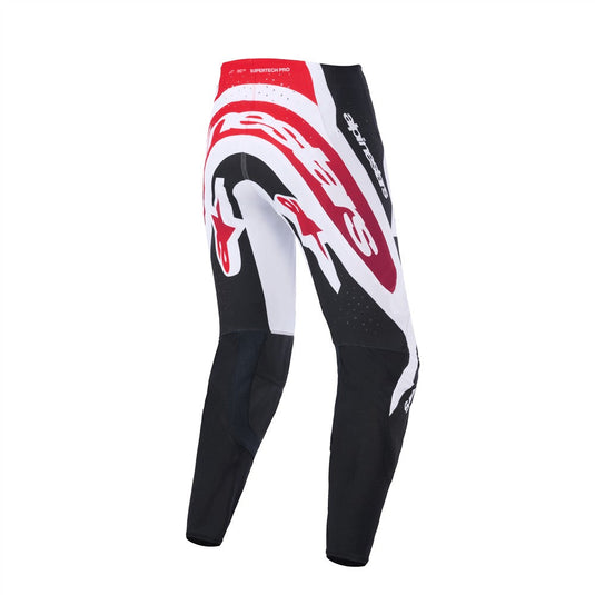 Alpinestars Supertech Pro Vista Pants Black/Red/White
