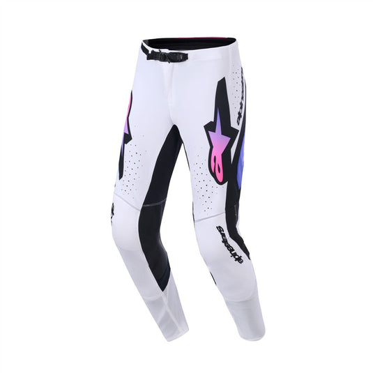 Alpinestars Supertech Pro Vista Pants White/Purple/Black