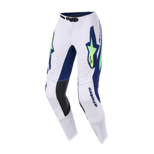 Alpinestars Supertech Vista Pants Light Gray/Yellow Fluoro/Blue