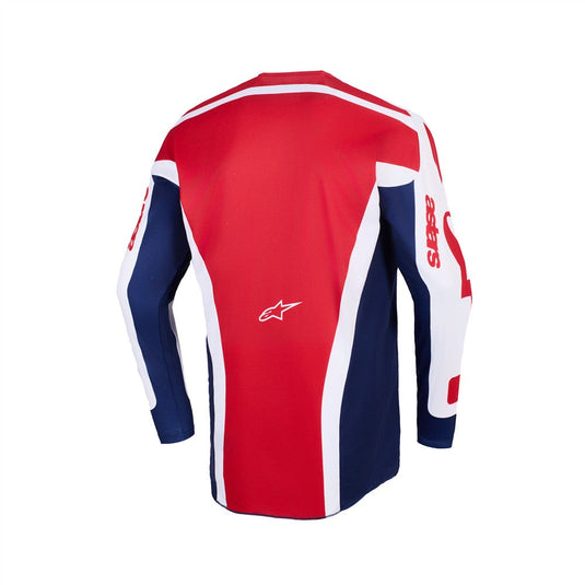 Alpinestars Racer Riway Jersey White/Blue/Red