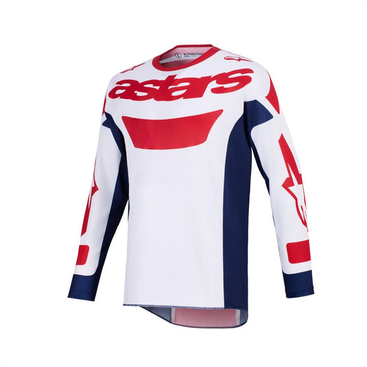 Alpinestars Racer Riway Jersey White/Blue/Red