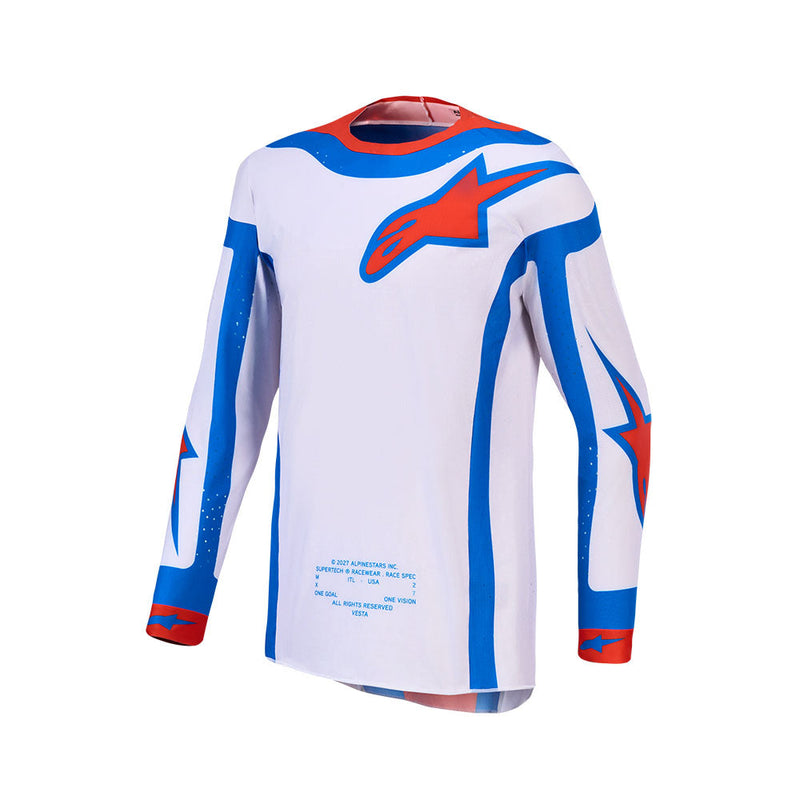 Load image into Gallery viewer, Alpinestars Supertech Vesta Jersey Light Lilac/Cardinal Red
