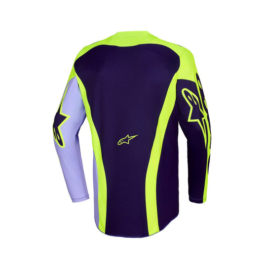 Alpinestars Racer Portl Jersey Purple/Yellow Fluoro