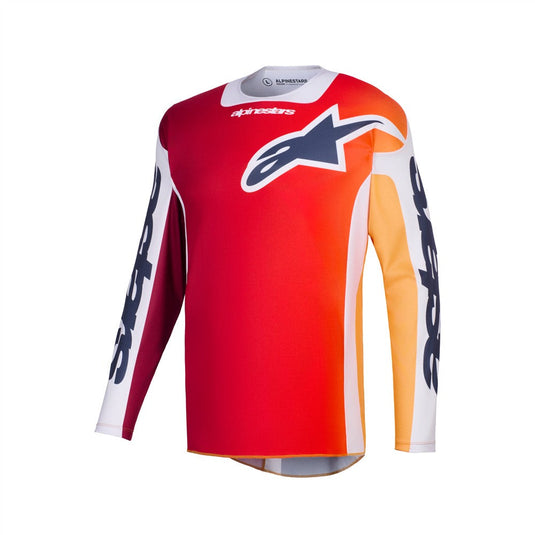 Alpinestars Racer Portl Jersey Red/Light Gray/Dark Gray