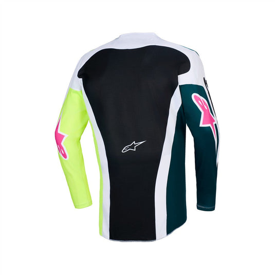Alpinestars Racer Portl Jersey Green/White/Black