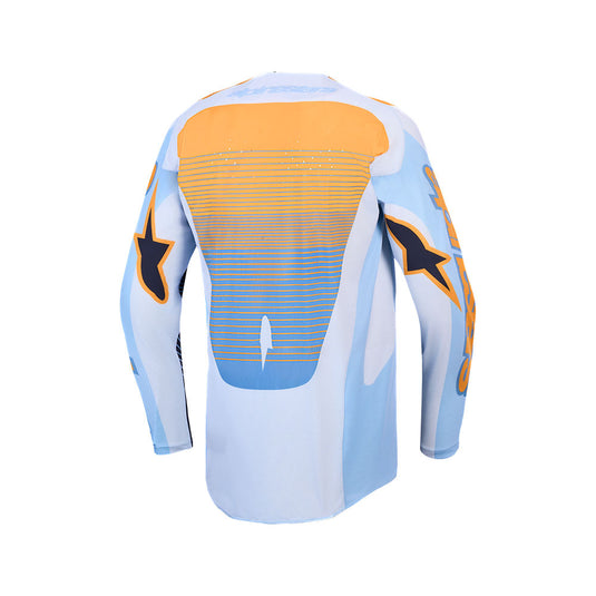 Alpinestars Techstar Maven Jersey Dust Blue/Tangerine/Black
