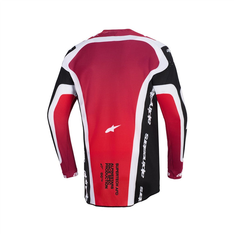 Load image into Gallery viewer, Alpinestars Supertech Pro Vista Jersey Black/Red/White
