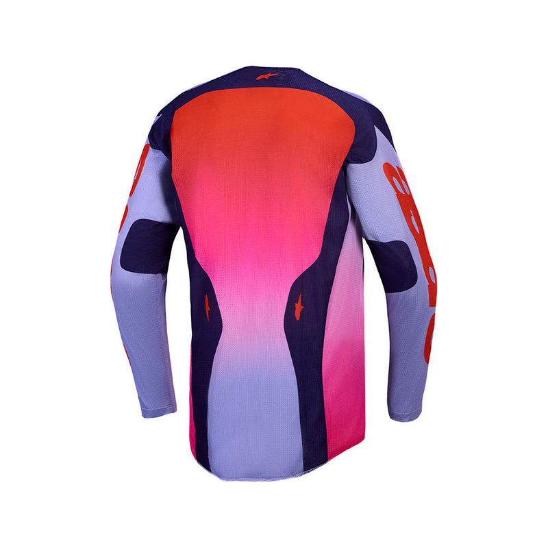 Load image into Gallery viewer, Alpinestars Racer Air Hunt Jersey Light Violet/Deep Purple/Pink Fluoro
