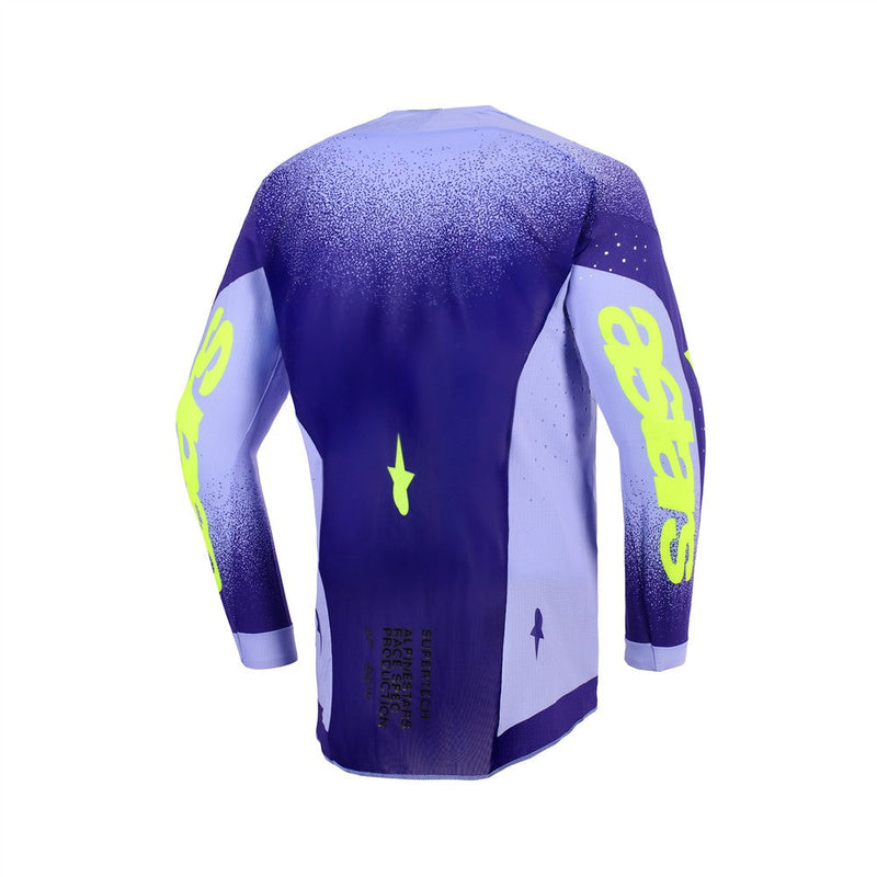 Load image into Gallery viewer, Alpinestars Supertech Scenz Jersey Purple/Yellow Fluoro

