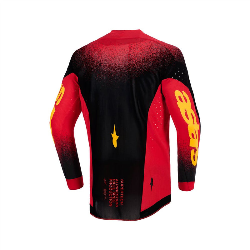 Load image into Gallery viewer, Alpinestars Supertech Scenz Jersey Red/Black/Yellow

