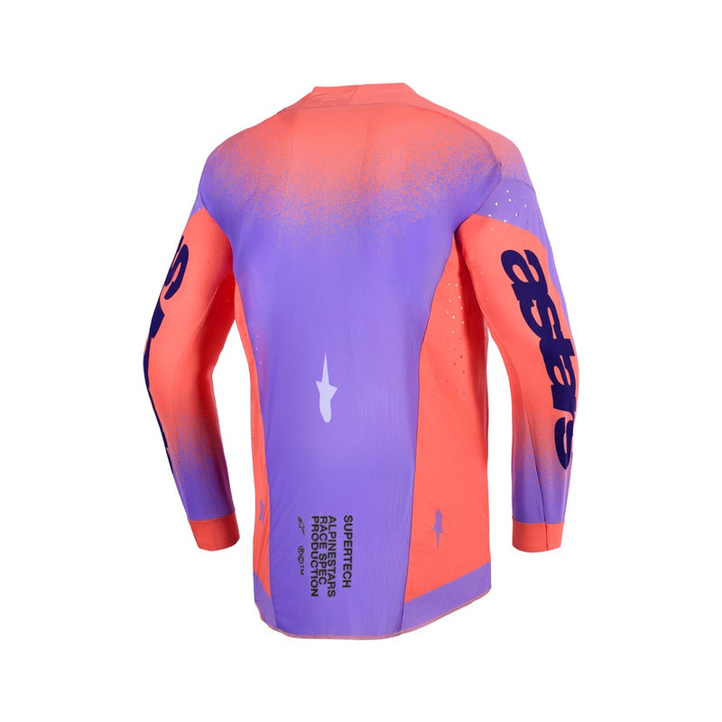 Load image into Gallery viewer, Alpinestars Supertech Scenz Jersey Hot Coral/Purple
