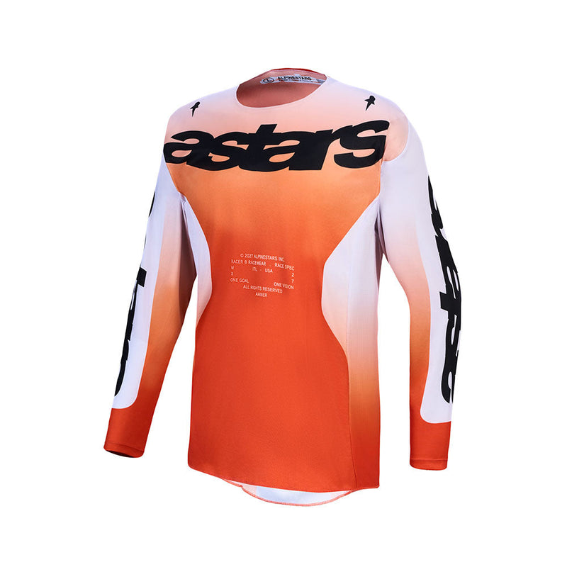 Load image into Gallery viewer, Alpinestars Racer Amber Jersey Cardinal Red/Light Lilac/Black
