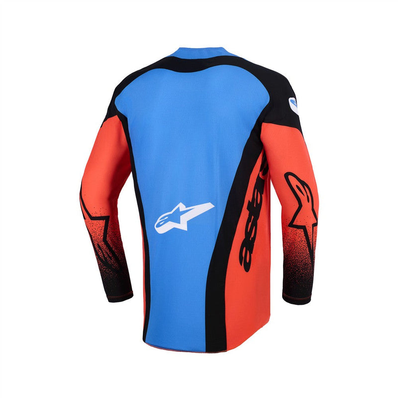 Load image into Gallery viewer, Alpinestars Techstar Knif Jersey Orange/Black/UCLA Blue
