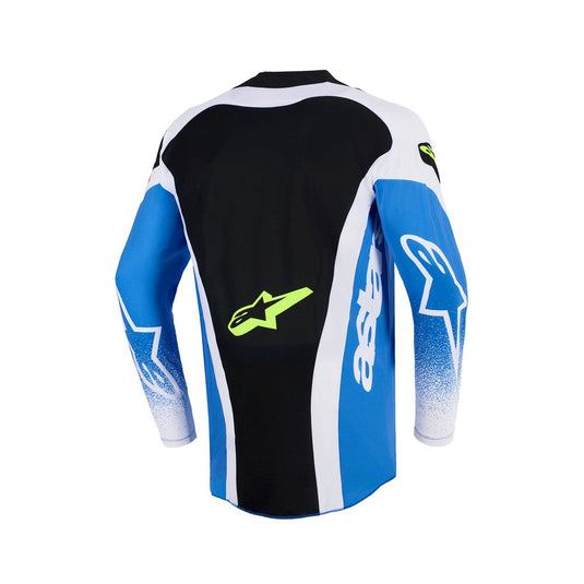 Alpinestars Techstar Knif Jersey UCLA Blue/Black/Yellow Fluoro