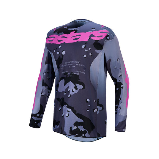 Alpinestars Racer Lone Jersey Gray Camo/Purple