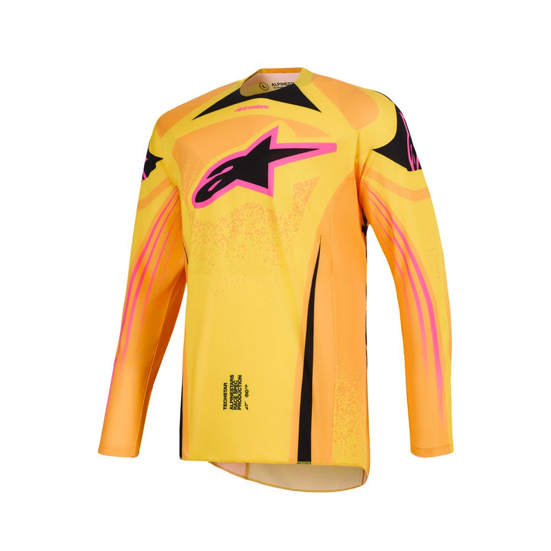 Load image into Gallery viewer, Alpinestars Techstar Nomur Jersey Orange/Yellow/Pink
