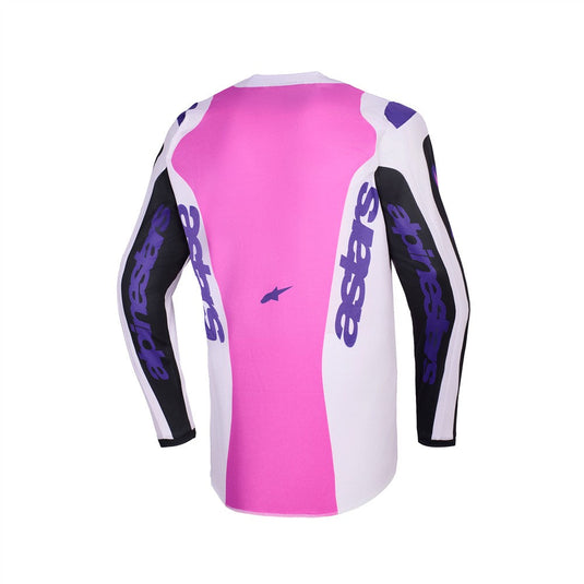 Alpinestars Fluid Grid Jersey Black/Light Gray/Purple