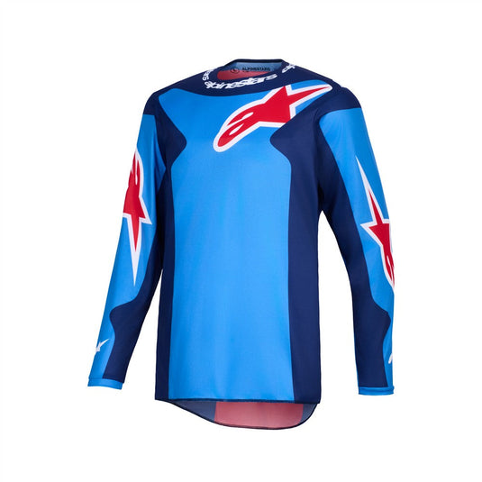 Alpinestars Fluid Grid Jersey Blue/Red