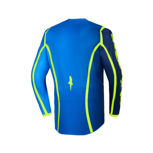 Alpinestars Fluid Apex Jersey Blue/Yellow Fluoro