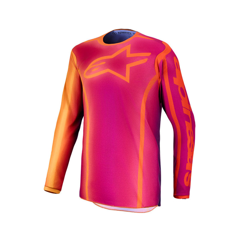 Load image into Gallery viewer, Alpinestars Fluid Kepler Jersey Dark Purple/Orange
