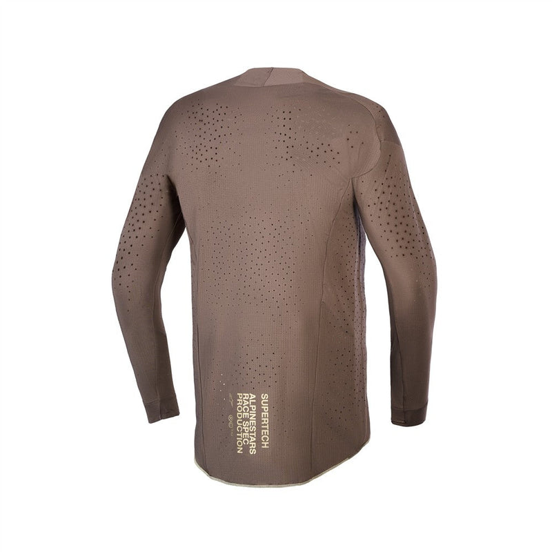 Load image into Gallery viewer, Alpinestars upertech Air Gold Limited Edition Jersey Earth Brown/Gold
