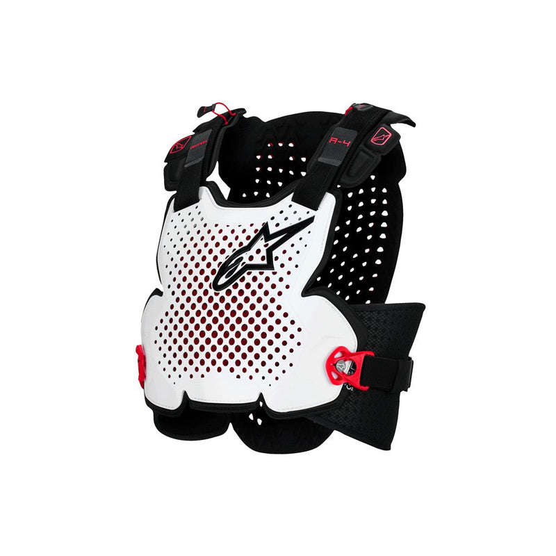 Load image into Gallery viewer, Alpinestars A-4 Plasma Chest Protector Black/Red/White
