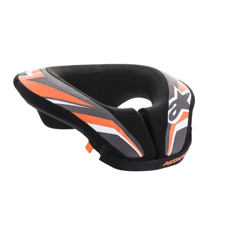 Load image into Gallery viewer, Alpinestars Sequence Youth Neck Roll Black/Anthracite/Orange
