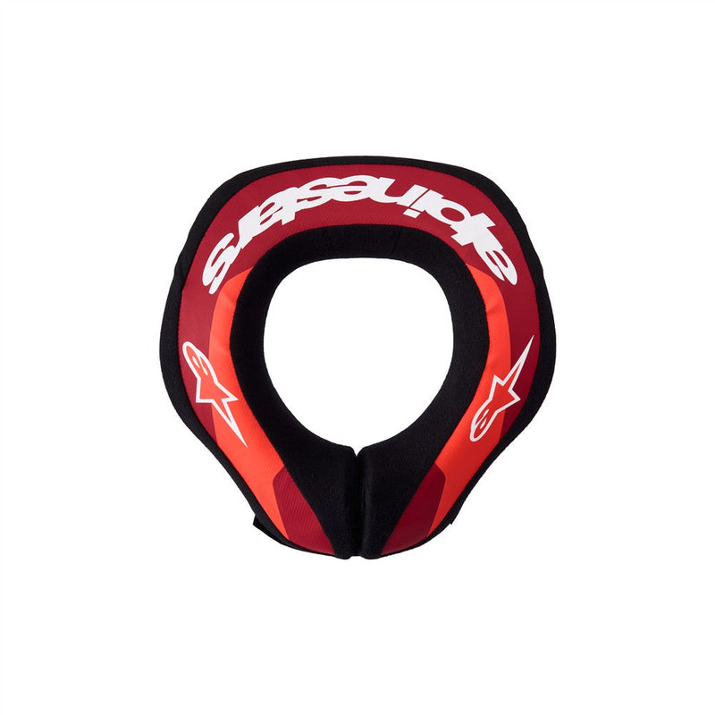 Load image into Gallery viewer, Alpinestars Sequence Youth Neck Roll Red Fluoro/Metallic Red/White
