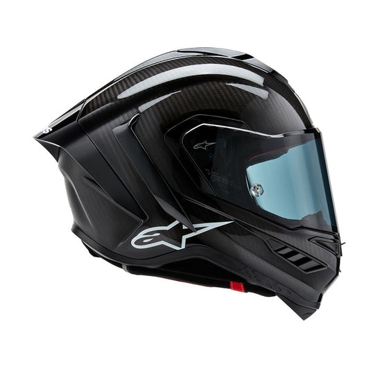 Alpinestars Supertech R10 Helmet Solid Black Carbon Matte/Gloss