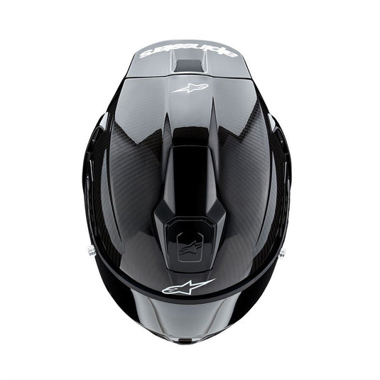 Alpinestars Supertech R10 Helmet Solid Black Carbon Matte/Gloss