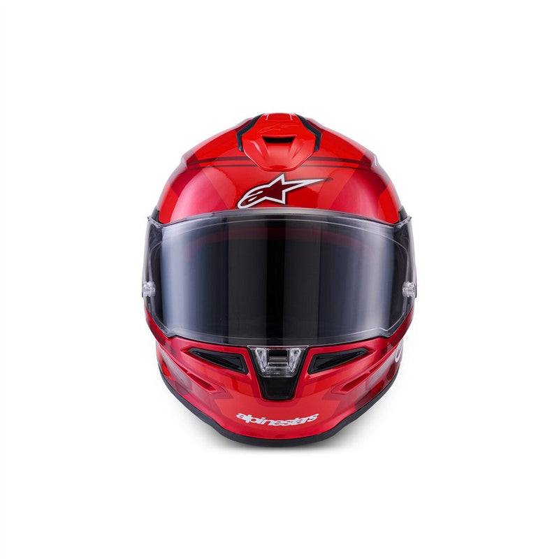 Load image into Gallery viewer, Alpinestars Supertech R7 Helmet A-Core Red/White Gloss

