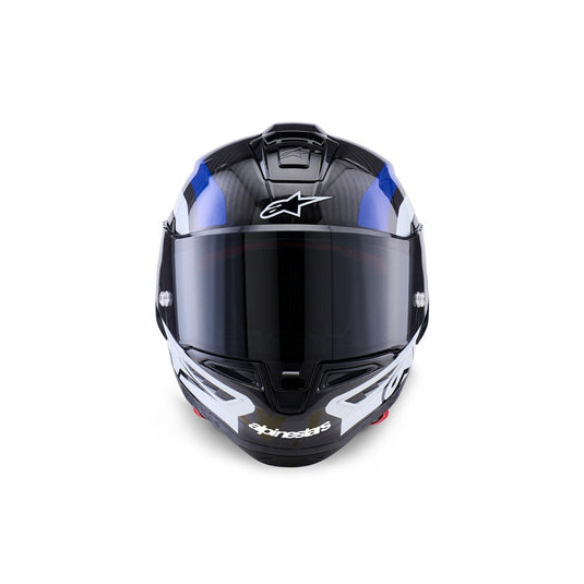 Alpinestars Supertech R10 Helmet Arius Black/White/Blue Gloss
