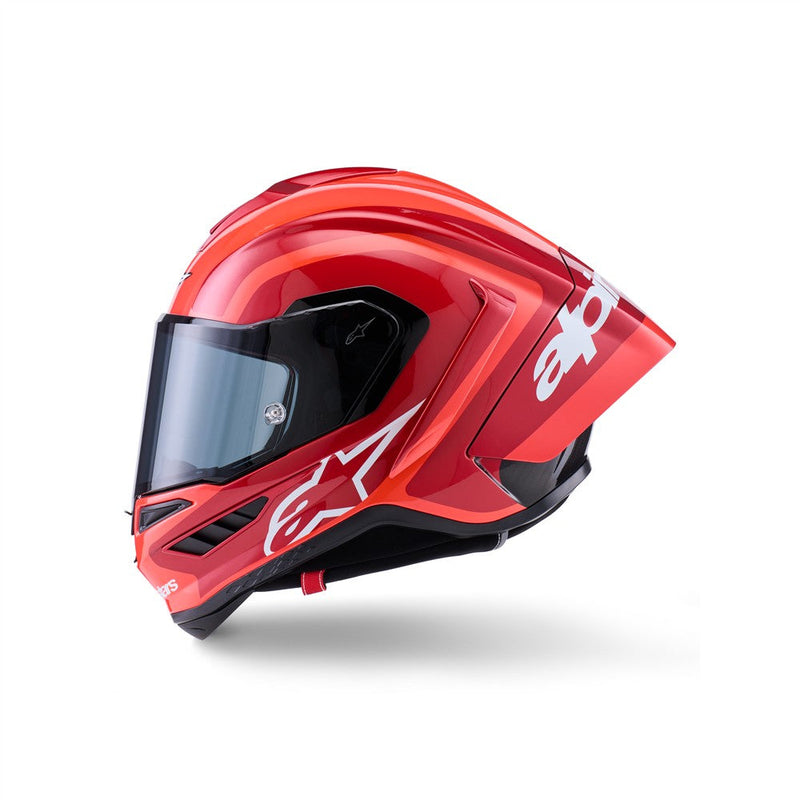 Load image into Gallery viewer, Alpinestars Supertech R10 Helmet Arius Black/White/Double Red Gloss
