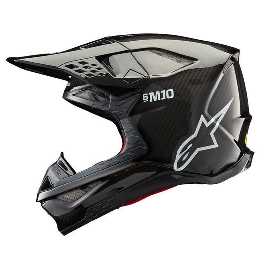 Alpinestars Supertech S-M10 Helmet Black Gloss Carbon