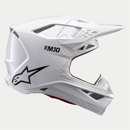 Alpinestars Supertech S-M10 Solid White Gloss