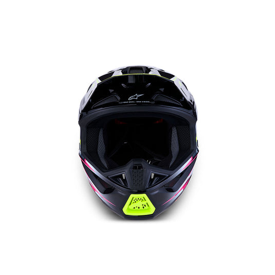 Alpinestars S-M7 Blaster Helmet Black/Gray/White/Yellow Fluoro Gloss