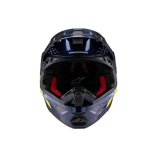 Alpinestars Supertech S-M10 TLD Edition Dark Blue/Orange/Yellow Fluoro/Red Gloss