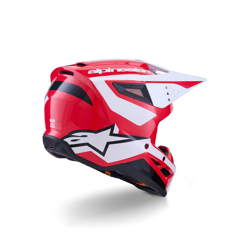 Load image into Gallery viewer, Alpinestars S-M3 Heat Helmet Red/White/Black Gloss
