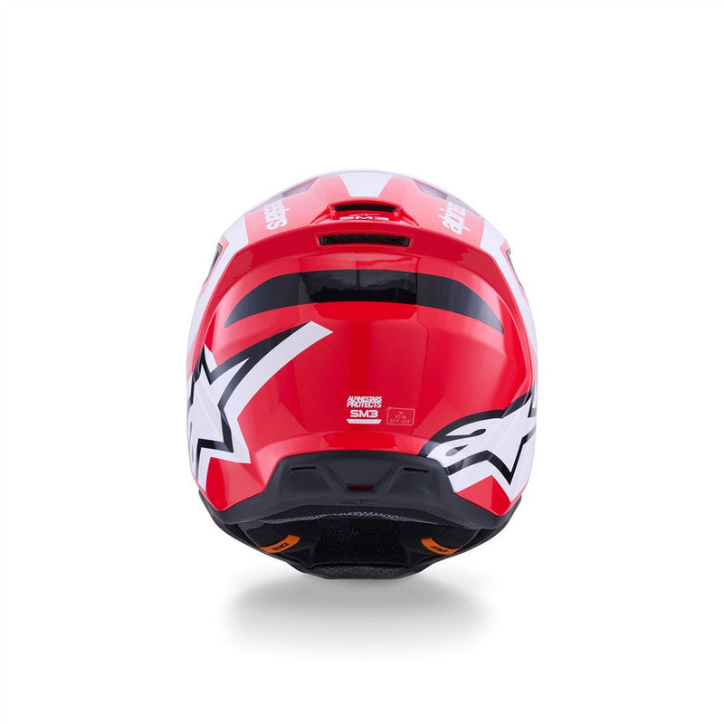 Load image into Gallery viewer, Alpinestars S-M3 Heat Helmet Red/White/Black Gloss
