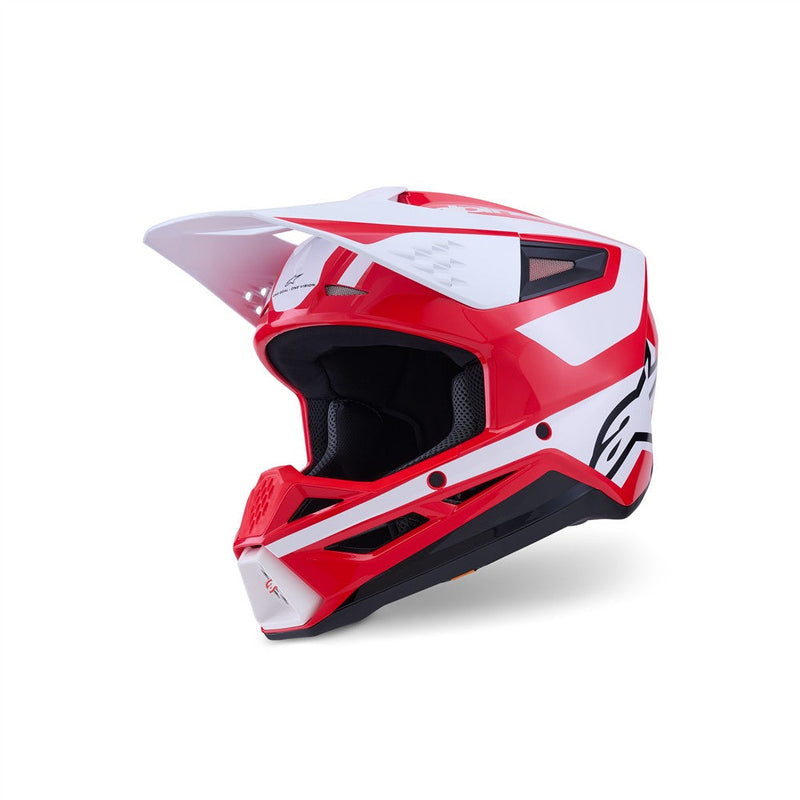Load image into Gallery viewer, Alpinestars S-M3 Heat Helmet Red/White/Black Gloss
