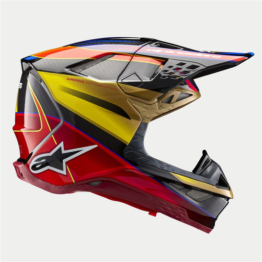 Alpinestars upertech -M10 Era Gold/Yellow/Rio Red Gloss