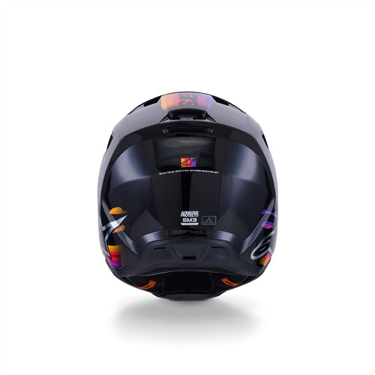 Alpinestars S-M3 Force Helmet Black Gloss