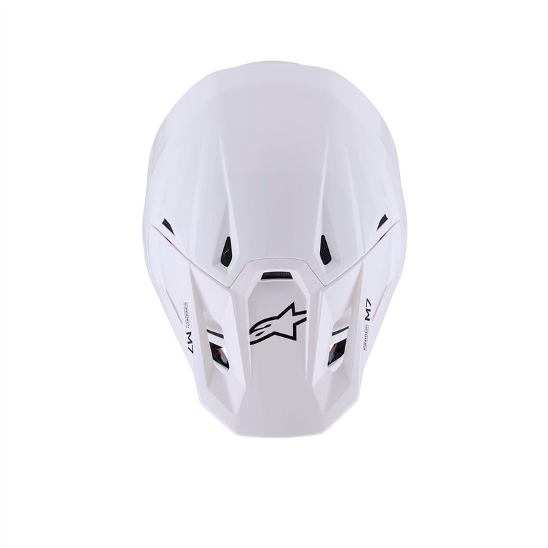 Load image into Gallery viewer, Alpinestars S-M7 Helmet Solid Gloss White
