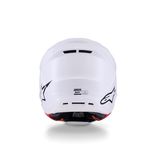 Alpinestars S-M7 Helmet Solid Gloss White