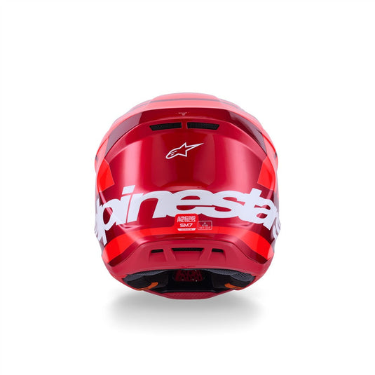 Alpinestars S-M7 Core Helmet Red Gloss