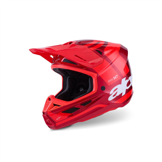Alpinestars S-M7 Core Helmet Red Gloss