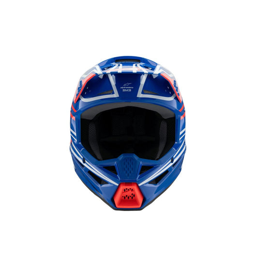Alpinestars -M3 Youth Helmet Wurx Blue/Red/White/Black Gloss